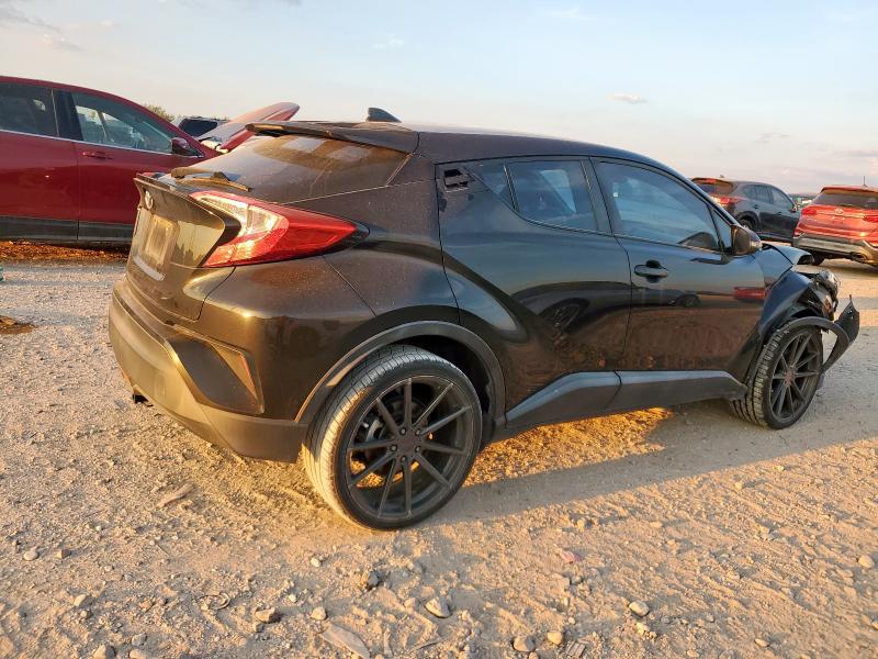 NMTKHMBX3JR039939 - 2018 TOYOTA C-HR XLE Schwarz Foto 3