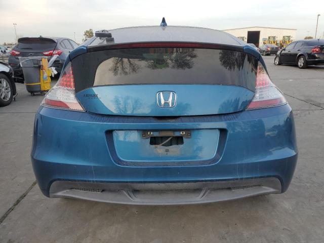 JHMZF1C48CS004590 - 2012 HONDA CR-Z BLUE photo 6