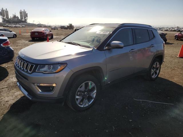 3C4NJDCB6LT208835 - 2020 JEEP COMPASS LIMITED SILVER photo 1