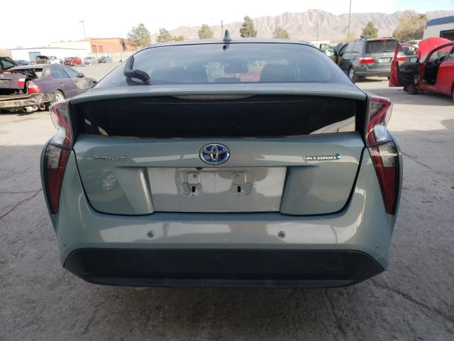 JTDKARFU7G3518460 - 2016 TOYOTA PRIUS TURQUOISE photo 6