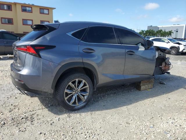 JTJSARBZXM2195733 - 2021 LEXUS NX 300 BASE رمادي صورة 3