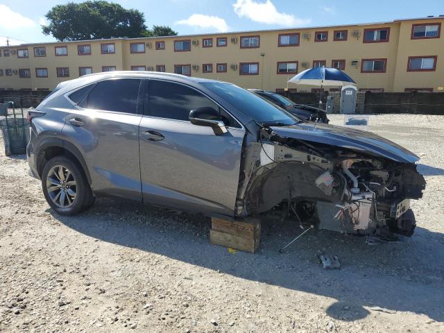 JTJSARBZXM2195733 - 2021 LEXUS NX 300 BASE رمادي صورة 4