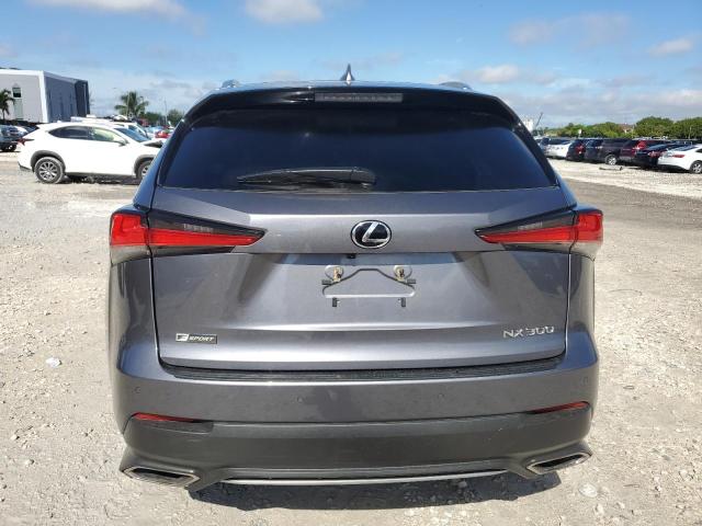 JTJSARBZXM2195733 - 2021 LEXUS NX 300 BASE رمادي صورة 6