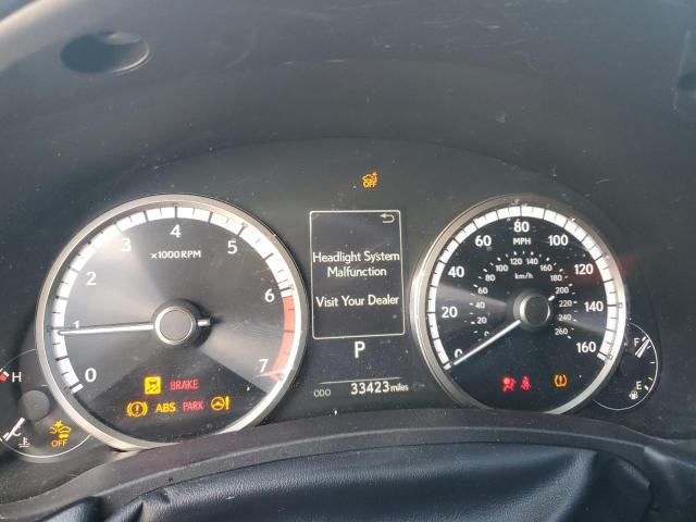 JTJSARBZXM2195733 - 2021 LEXUS NX 300 BASE رمادي صورة 9