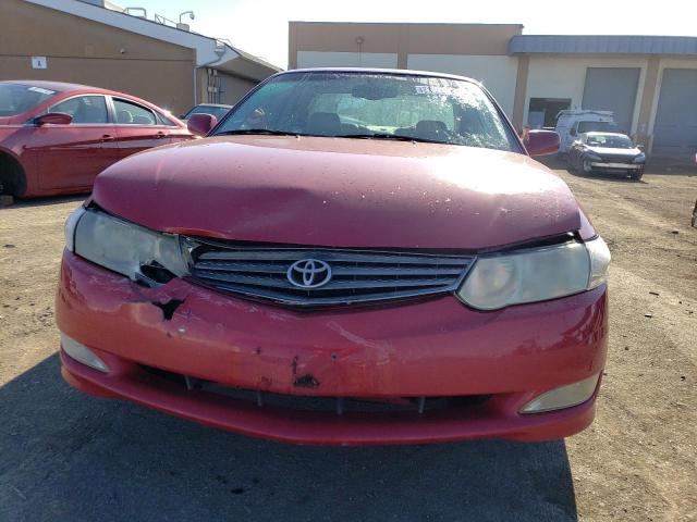 2T1CF28P12C600592 - 2002 TOYOTA CAMRY SOLA SE RED photo 5