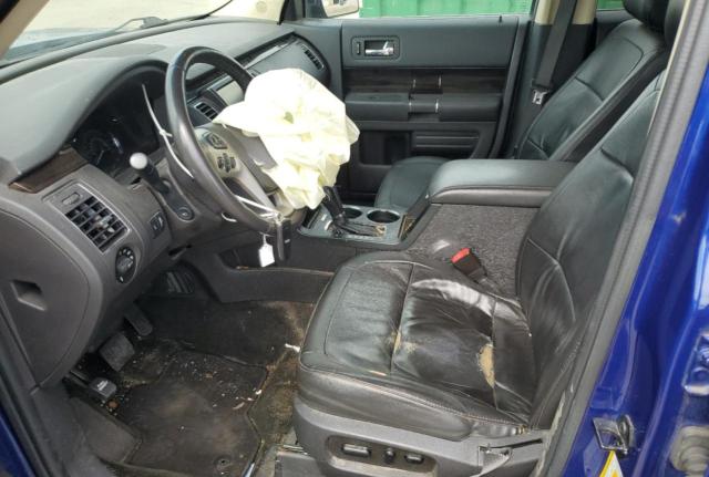 2FMGK5C81FBA18971 - 2015 FORD FLEX SEL BLUE photo 7