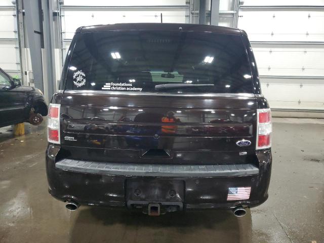 2FMHK6C80DBD08576 - 2013 FORD FLEX SEL ყავისფერი ფოტო 6