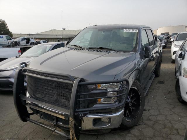 1FTEW1EF3GKE97888 - 2016 FORD F150 SUPERCREW GRAY photo 1