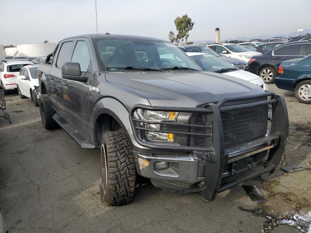 1FTEW1EF3GKE97888 - 2016 FORD F150 SUPERCREW GRAY photo 4