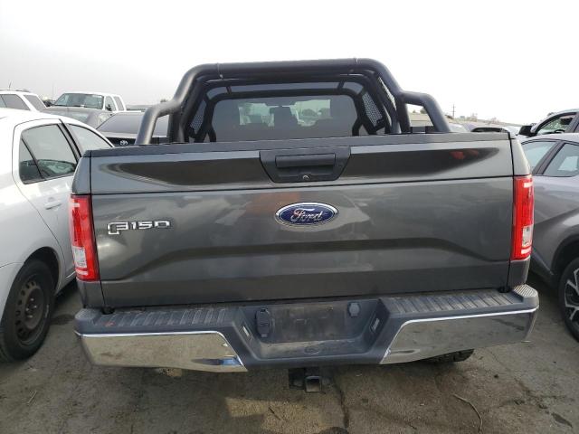 1FTEW1EF3GKE97888 - 2016 FORD F150 SUPERCREW GRAY photo 6