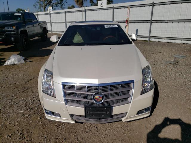 1G6DP1ED4B0108903 - 2011 CADILLAC CTS PREMIUM COLLECTION WHITE photo 5