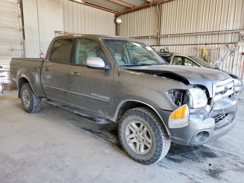 5TBET34196S529754 - 2006 TOYOTA TUNDRA DOUBLE CAB SR5 GRAY photo 4