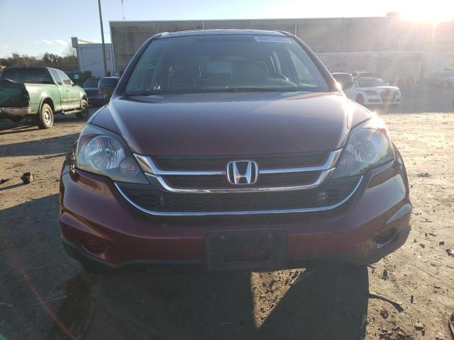 5J6RE4H51AL082458 - 2010 HONDA CR-V EX BURGUNDY photo 5