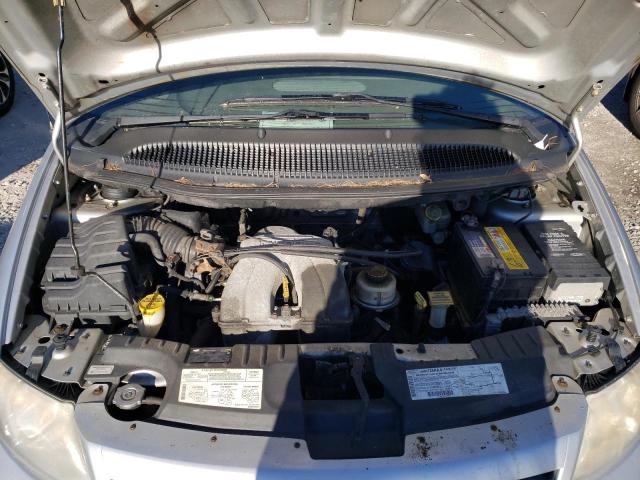 1C4GJ25B21B211482 - 2001 CHRYSLER VOYAGER SILVER photo 12