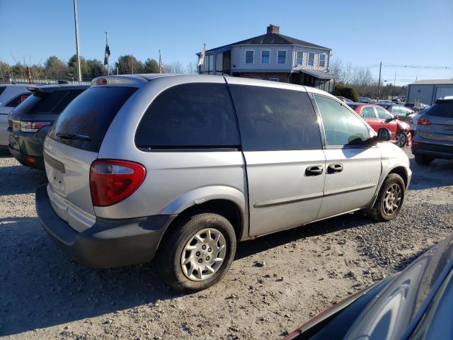 1C4GJ25B21B211482 - 2001 CHRYSLER VOYAGER SILVER photo 3