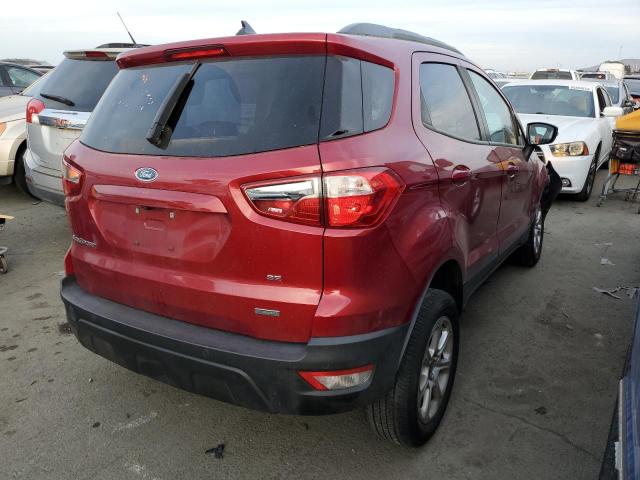MAJ3P1TE8JC175673 - 2018 FORD ECOSPORT SE RED photo 3