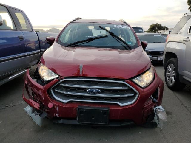 MAJ3P1TE8JC175673 - 2018 FORD ECOSPORT SE RED photo 5