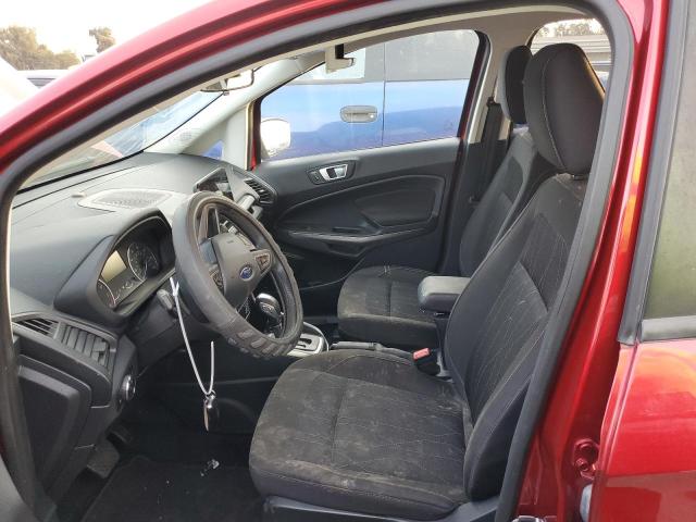 MAJ3P1TE8JC175673 - 2018 FORD ECOSPORT SE RED photo 7