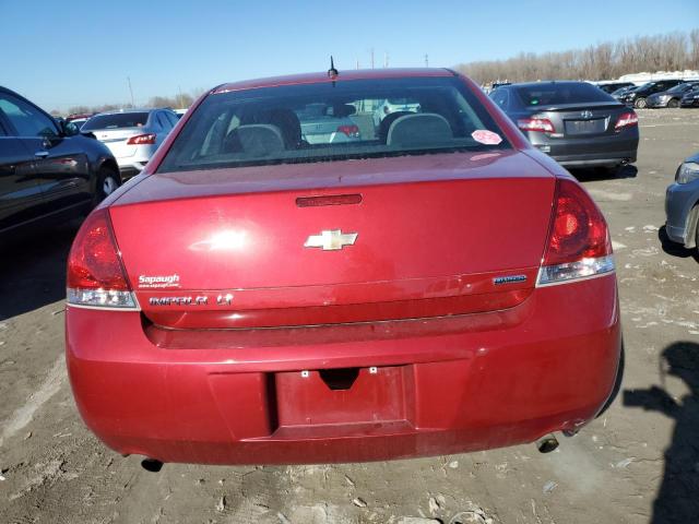 2G1WB5E37E1133203 - 2014 CHEVROLET IMPALA LIM LT RED photo 6