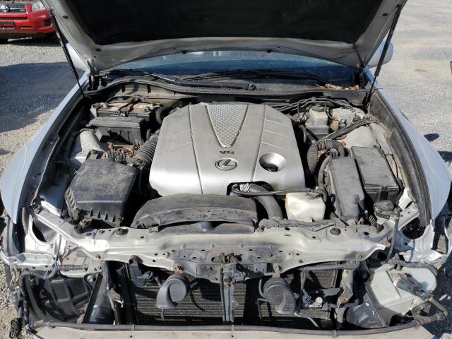 JTHCE96S670007958 - 2007 LEXUS GS 350 SILVER photo 11