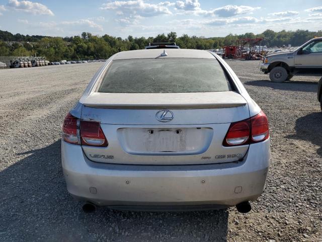JTHCE96S670007958 - 2007 LEXUS GS 350 SILVER photo 6