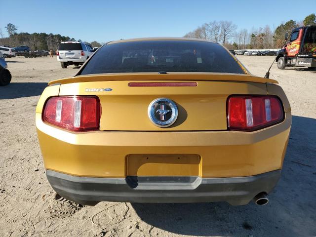 1ZVBP8AN6A5176209 - 2010 FORD MUSTANG GOLD photo 6