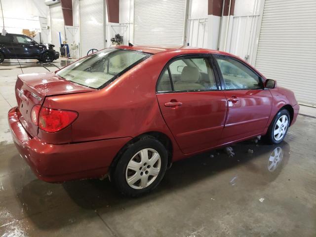 JTDBR32E460085376 - 2006 TOYOTA COROLLA CE RED photo 3