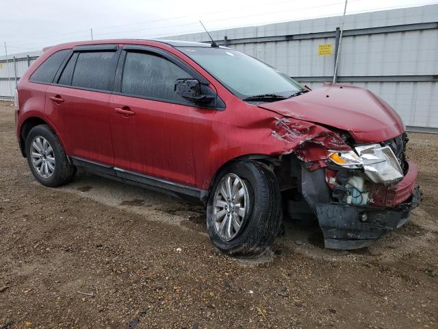 2FMDK38C19BA84929 - 2009 FORD EDGE SEL BURGUNDY photo 4