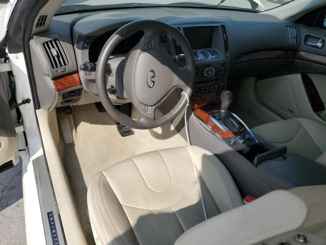 JN1CV6FEXEM900928 - 2014 INFINITI Q60 BASE WHITE photo 8