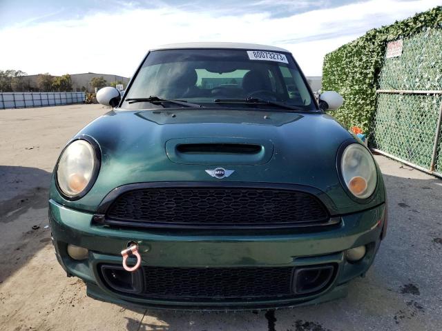 WMWSV3C59BTY13466 - 2011 MINI COOPER S GREEN photo 5