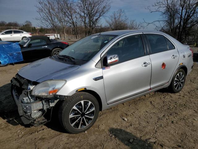 JTDBT4K32CL019344 - 2012 TOYOTA YARIS SILVER photo 1