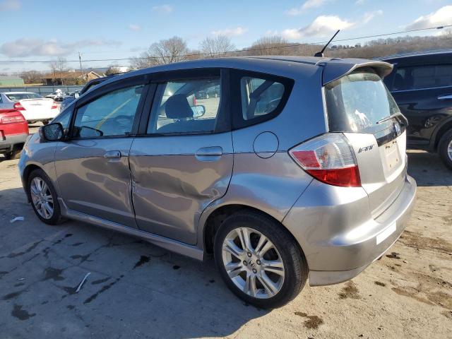 JHMGE8H46AS028430 - 2010 HONDA FIT SPORT GRAY photo 2