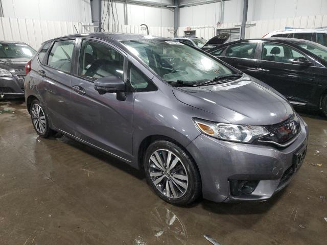 3HGGK5H80FM731731 - 2015 HONDA FIT EX GRAY photo 4