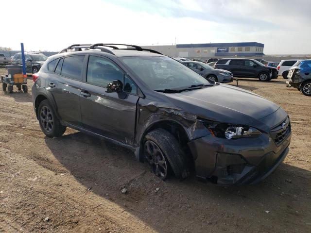 JF2GTHSC0MH326305 - 2021 SUBARU CROSSTREK SPORT GRAY photo 4