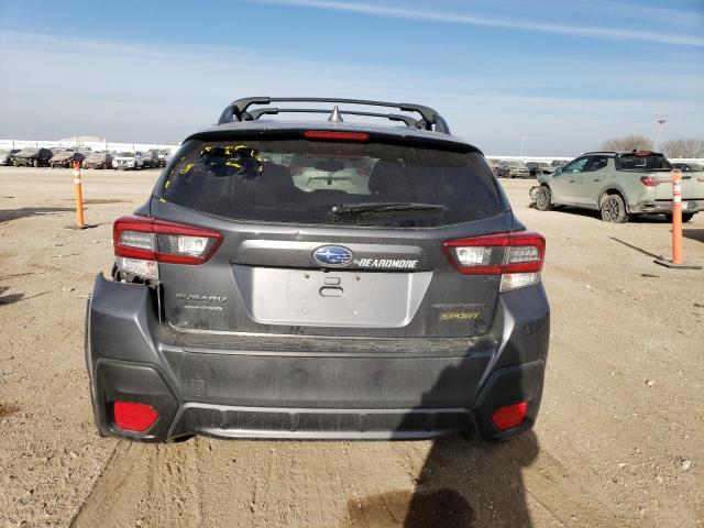 JF2GTHSC0MH326305 - 2021 SUBARU CROSSTREK SPORT GRAY photo 6