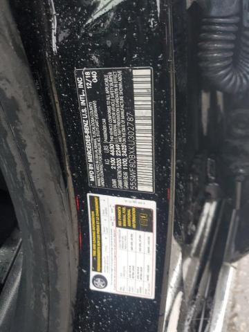 55SWF8DBXKU302787 - 2019 MERCEDES-BENZ C 300 BLACK photo 12