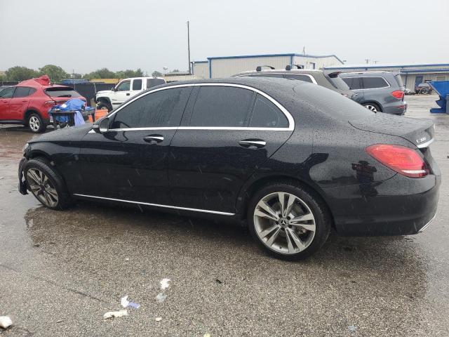 55SWF8DBXKU302787 - 2019 MERCEDES-BENZ C 300 BLACK photo 2