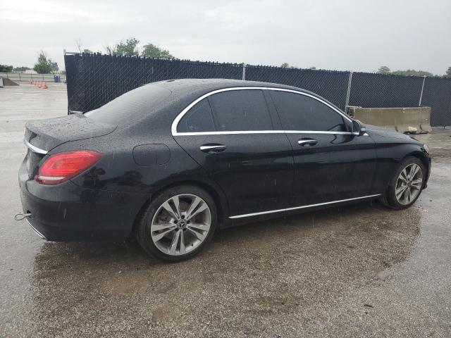 55SWF8DBXKU302787 - 2019 MERCEDES-BENZ C 300 BLACK photo 3