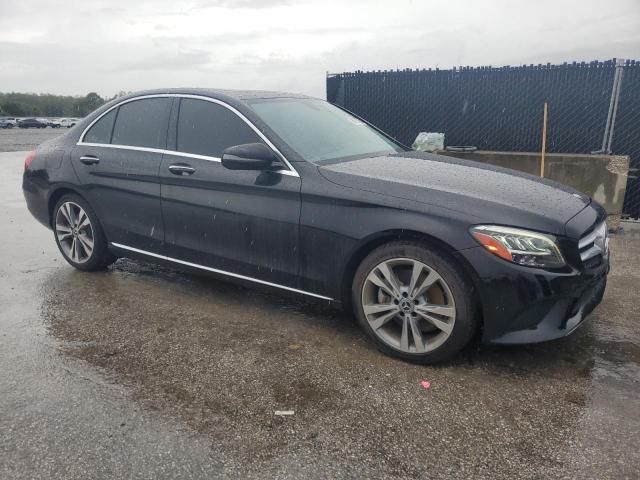 55SWF8DBXKU302787 - 2019 MERCEDES-BENZ C 300 BLACK photo 4