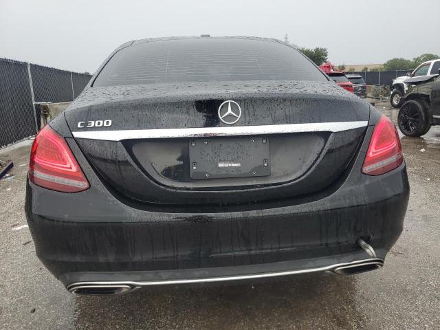 55SWF8DBXKU302787 - 2019 MERCEDES-BENZ C 300 BLACK photo 6