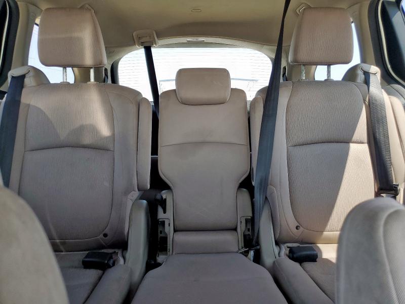 5FNRL6H51KB016102 - 2019 HONDA ODYSSEY EX WHITE photo 10