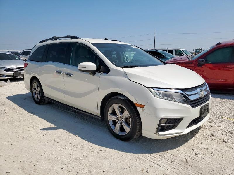 5FNRL6H51KB016102 - 2019 HONDA ODYSSEY EX WHITE photo 4