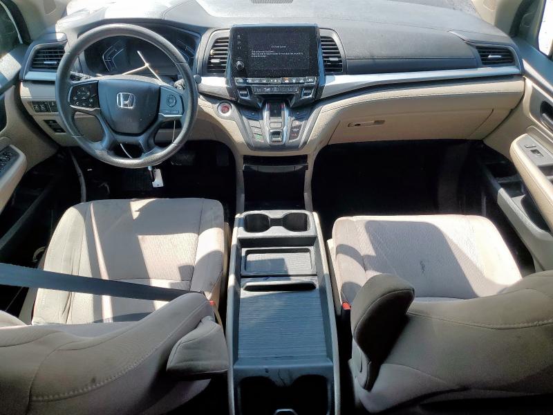 5FNRL6H51KB016102 - 2019 HONDA ODYSSEY EX WHITE photo 8