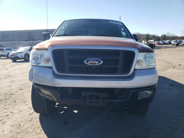 1FTPX14594NB44726 - 2004 FORD F150 GRAY photo 5