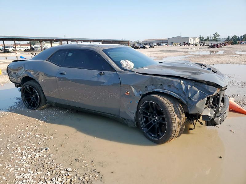 2C3CDZFJ9PH688631 - 2023 DODGE CHALLENGER R/T SCAT PACK GRAY photo 4
