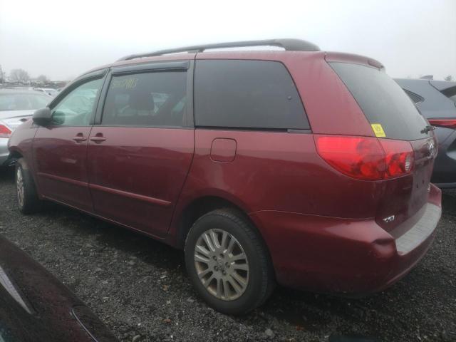 5TDBK23C07S007610 - 2007 TOYOTA SIENNA LE MAROON photo 2