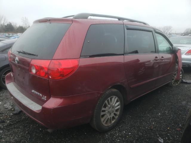 5TDBK23C07S007610 - 2007 TOYOTA SIENNA LE MAROON photo 3