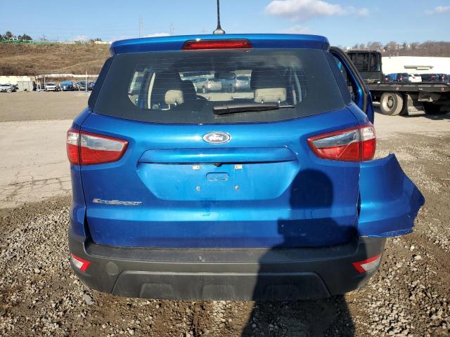 MAJ3S2FE7MC437932 - 2021 FORD ECOSPORT S BLUE photo 6