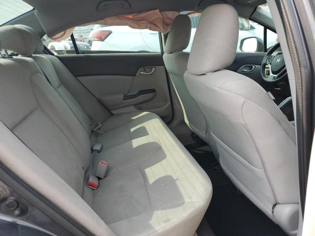 2HGFB2F52CH572630 - 2012 HONDA CIVIC LX ნაცრისფერი ფოტო 10