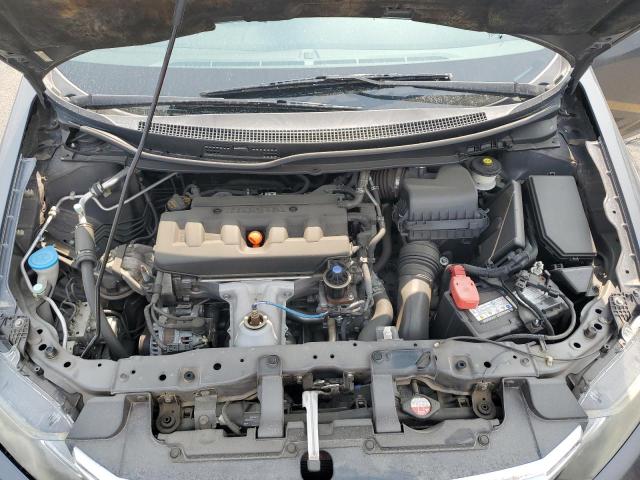 2HGFB2F52CH572630 - 2012 HONDA CIVIC LX ნაცრისფერი ფოტო 11